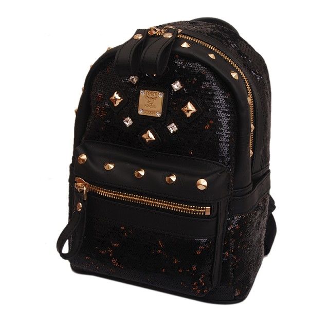 2014 NEW Sytle MCM Studded Backpack NO.0010